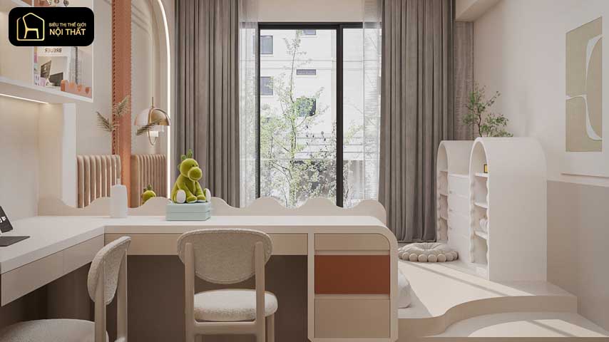 Thiết kế phòng ngủ cho bé