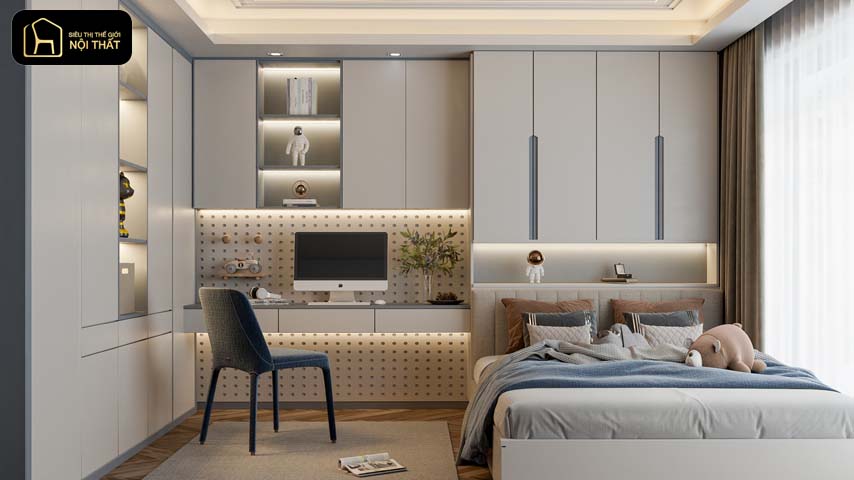 Thiết kế phòng ngủ cho bé
