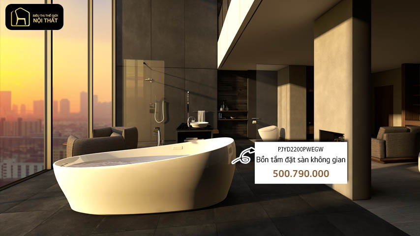 Bồn tắm sục toto