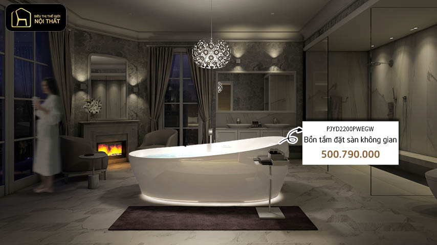 Bồn tắm sục toto
