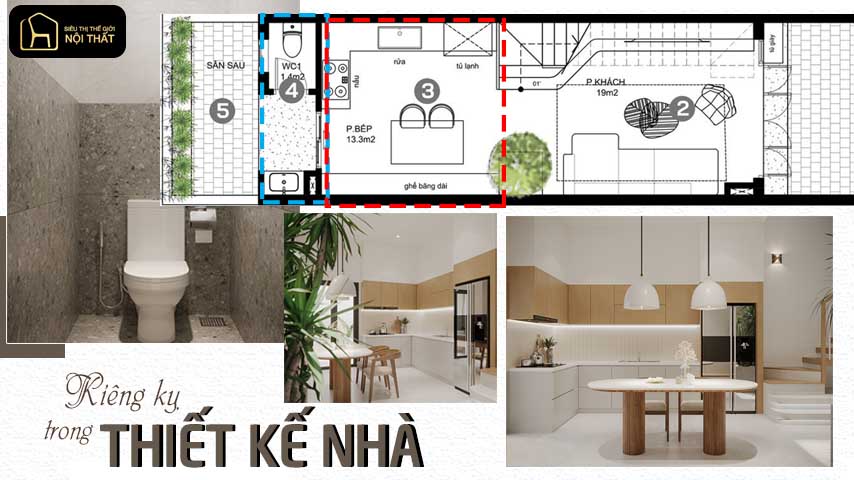 kiêng kỵ khi thiết kế nhà