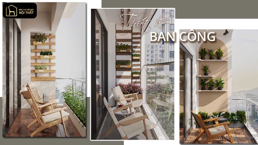 thiết kế ban công