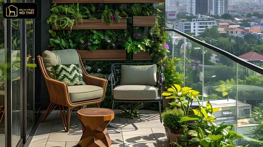 thiết kế ban công