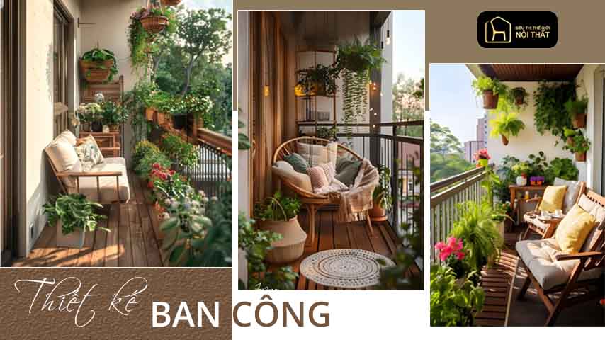 thiết kế ban công