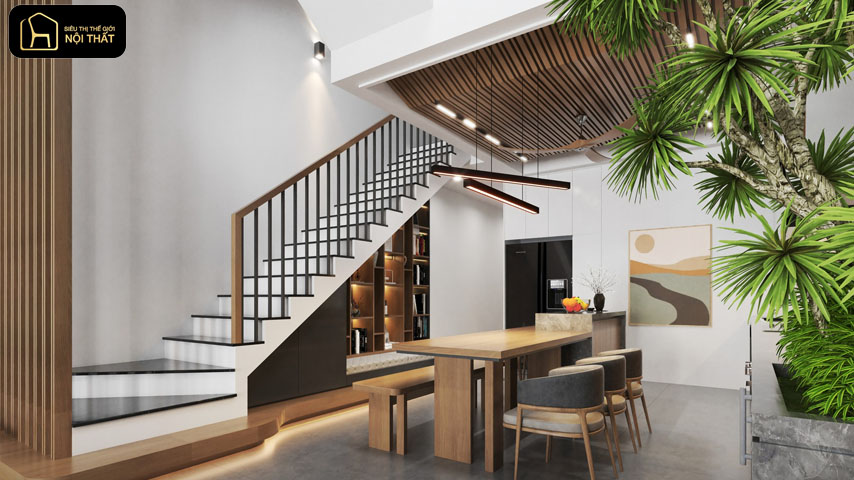 thiết kế gầm cầu thang