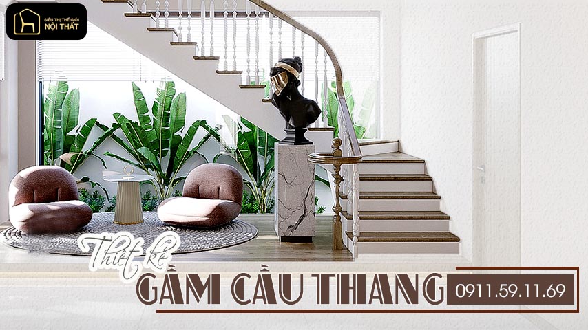 thiết kế gầm cầu thang