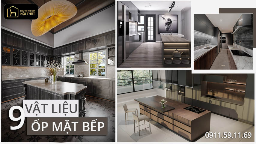 vật liệu ốp mặt bếp
