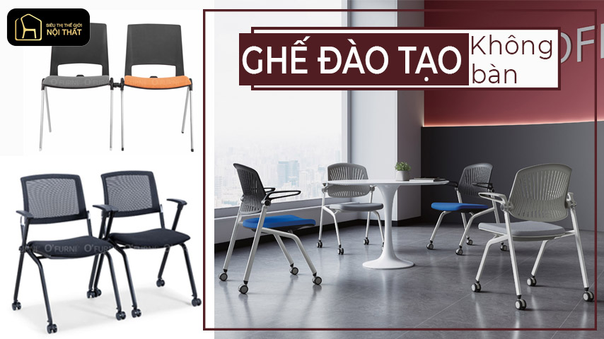 Ghế đào tạo không bàn