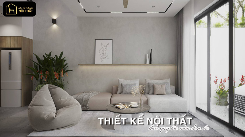 Nguyên tắc phối màu trong thiết kế nội thất