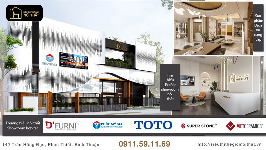 showroom nội thất Bình Thuận