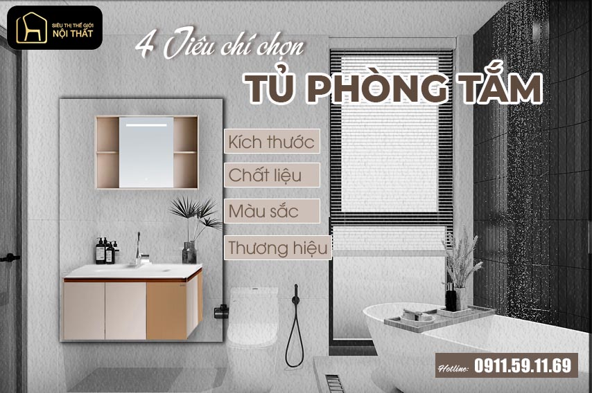 tủ phòng tắm