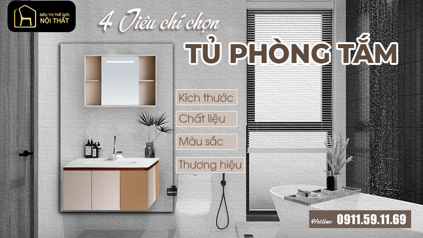tủ phòng tắm