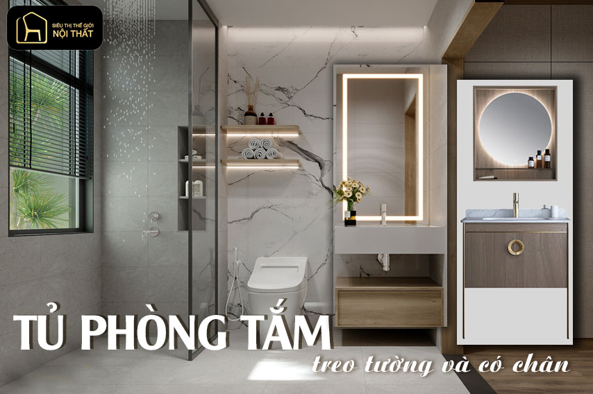 tủ phòng tắm
