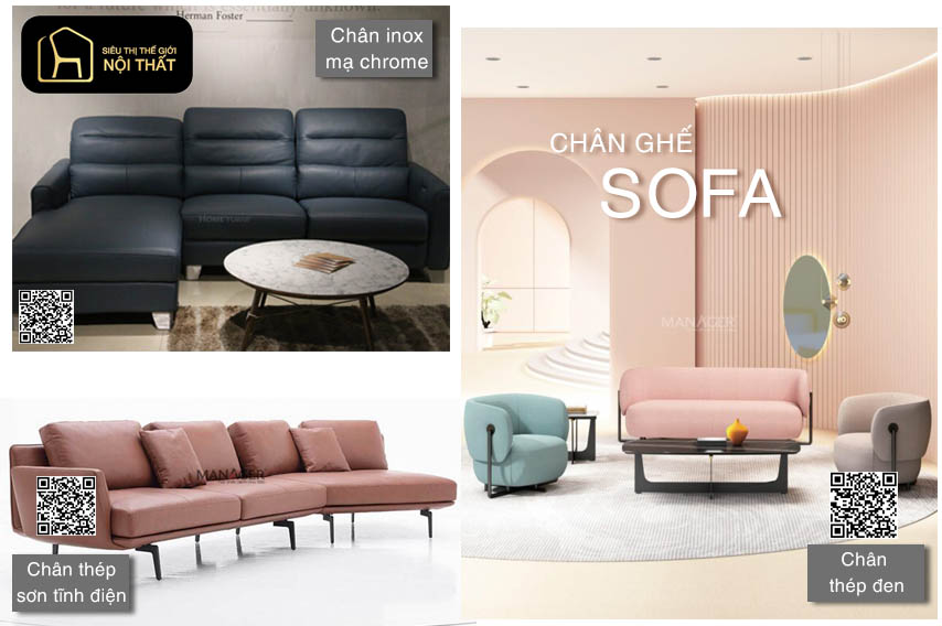 Cấu tạo của ghế sofa