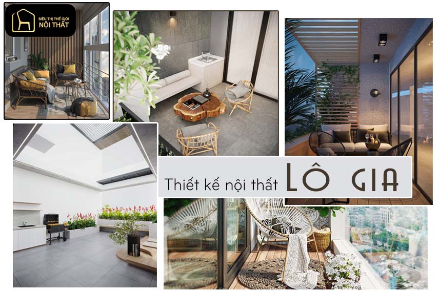 Thiết kế nội thất ban công và lô gia