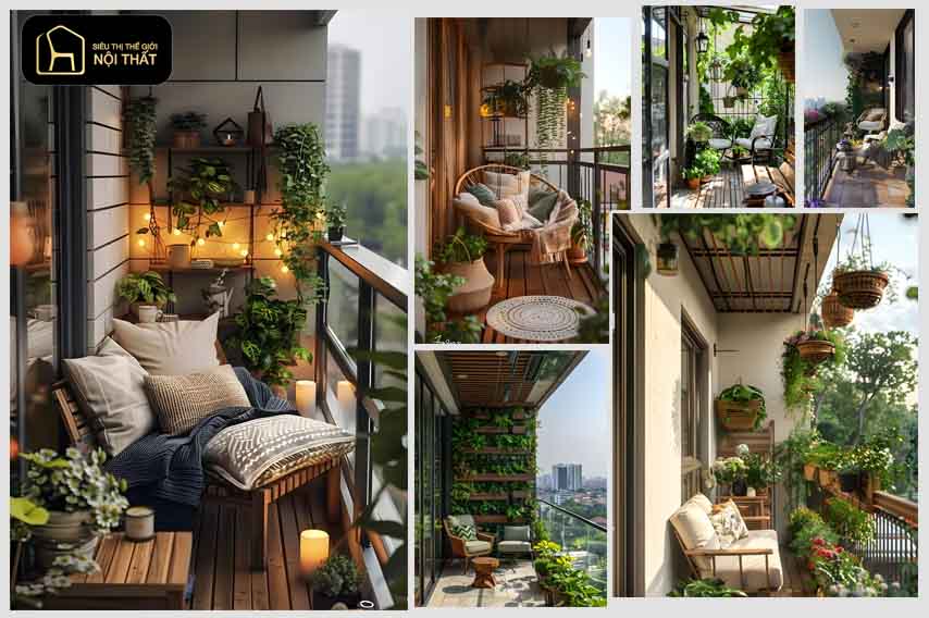Thiết kế nội thất ban công và lô gia