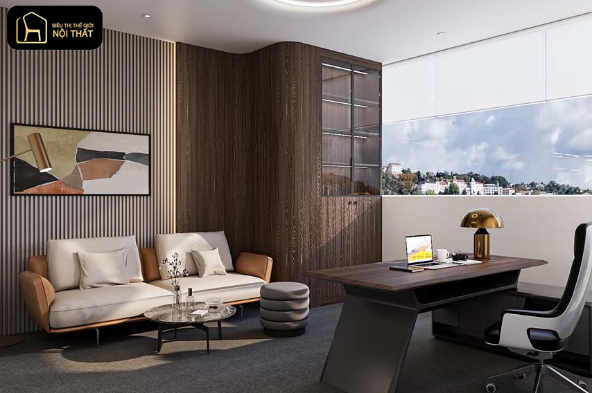 Bàn ghế sofa phòng giám đốc