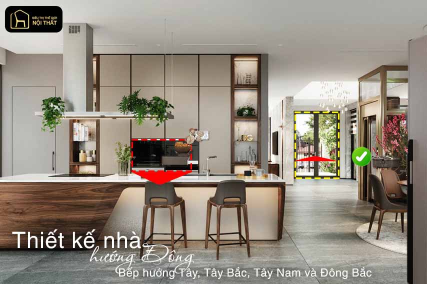 Thiết kế nhà hướng Đông