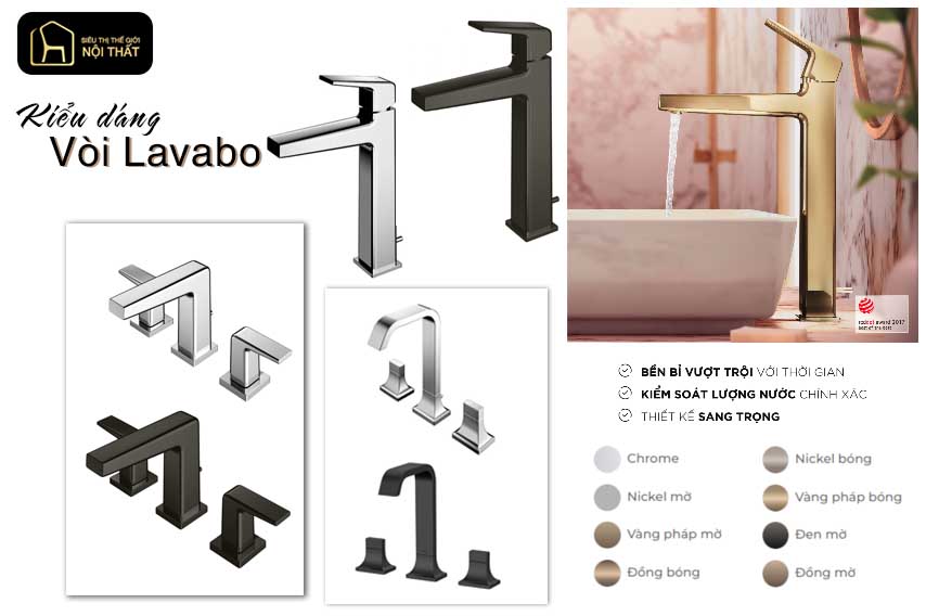 vòi lavabo