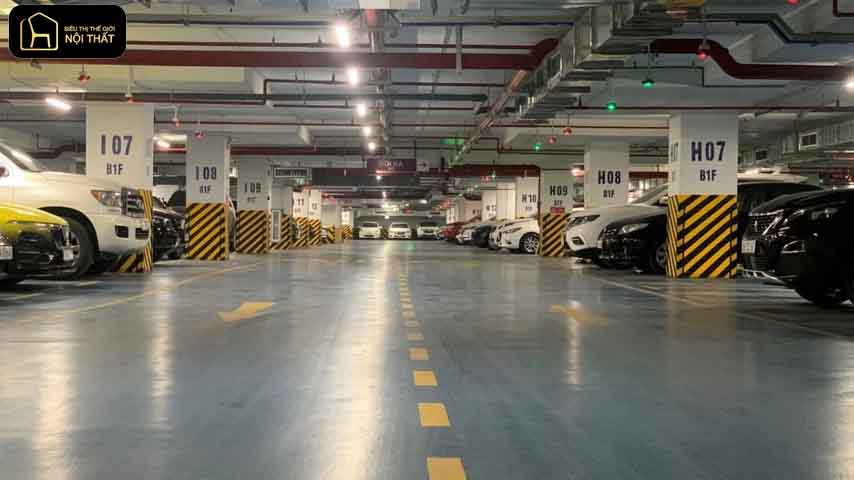 Khu vực gửi xe