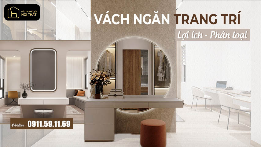 vách ngăn trang trí