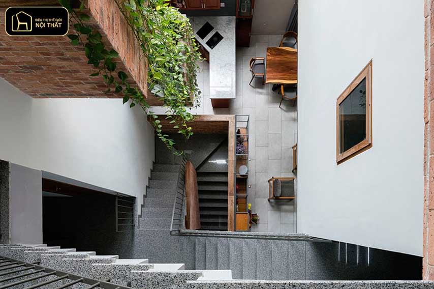 xây nhà lệch tầng