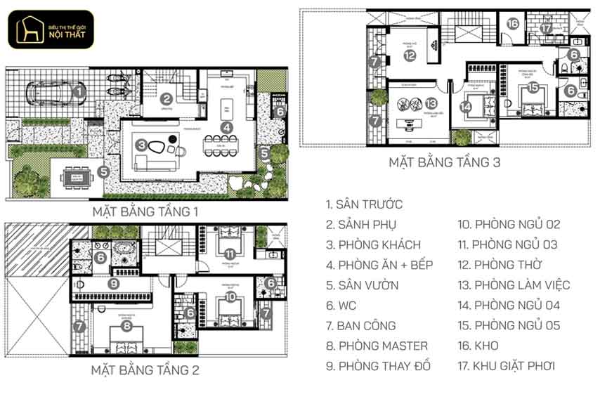 xây nhà lệch tầng