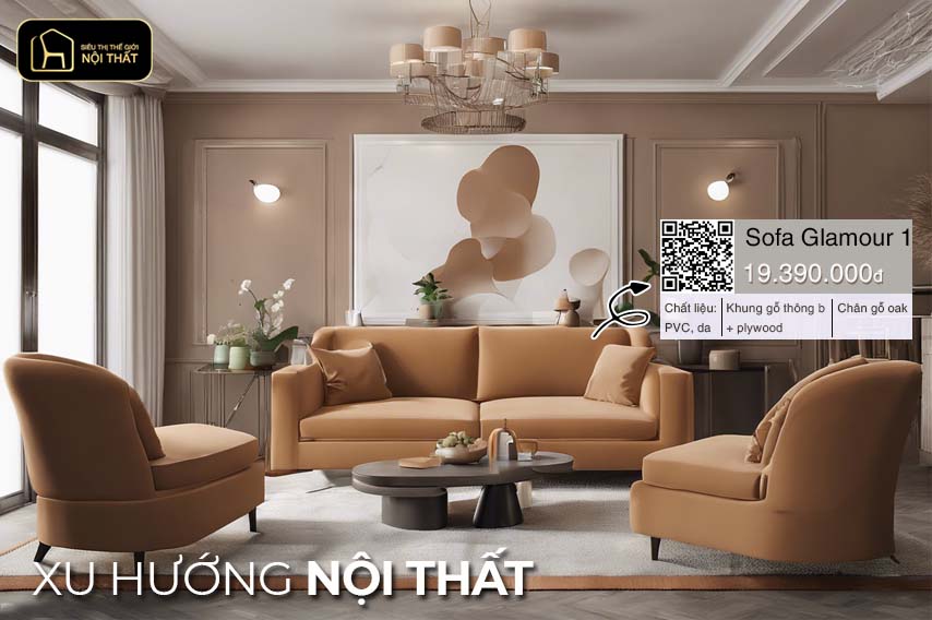 xu hướng nội thất 2025