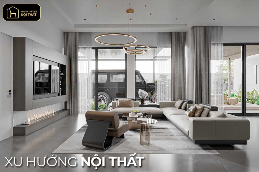 xu hướng nội thất 2025