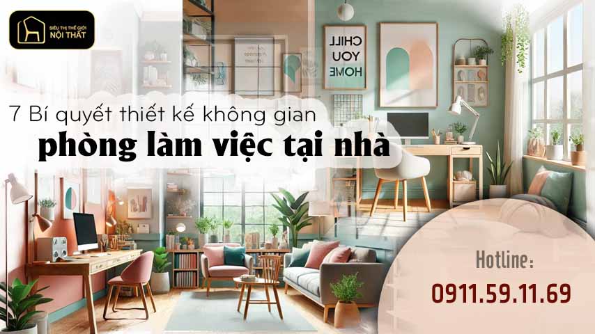 phòng làm việc tại nhà