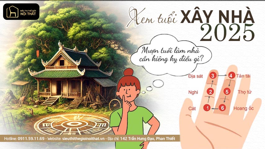 Xem tuổi xây nhà năm 2025