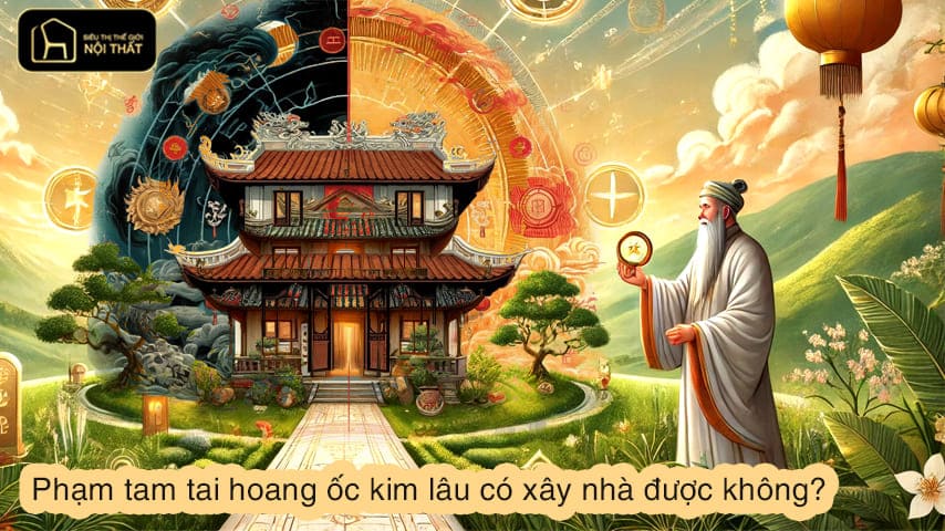 Phạm tam tai hoang ốc kim lâu có xây nhà được không?