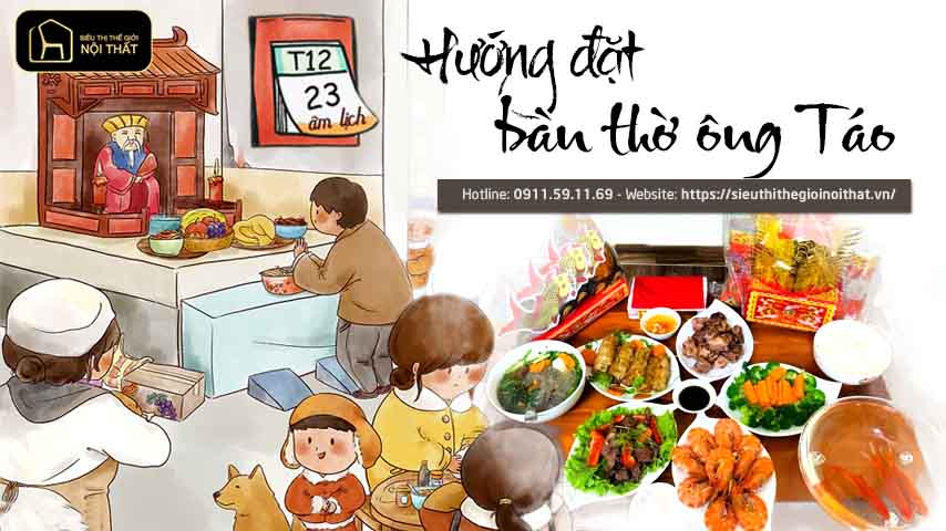 thờ ông Táo
