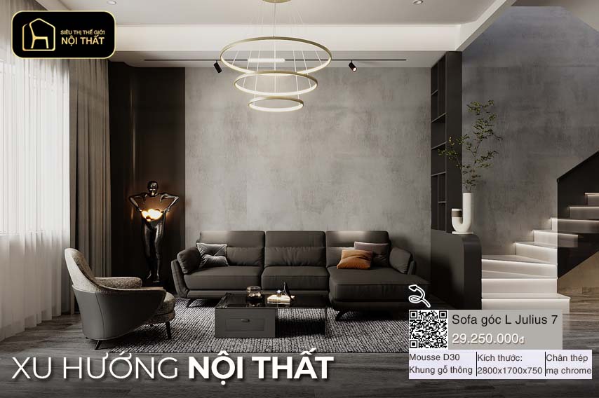 xu hướng nội thất 2025