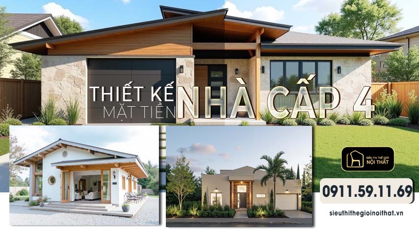 Mặt tiền nhà cấp 4