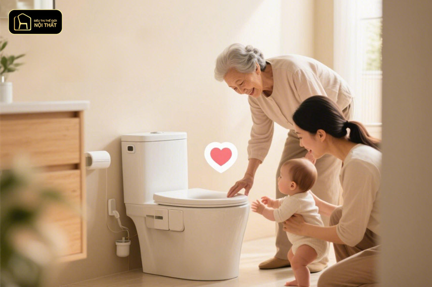 Nên dùng bồn cầu 1 khối hay 2 khối?