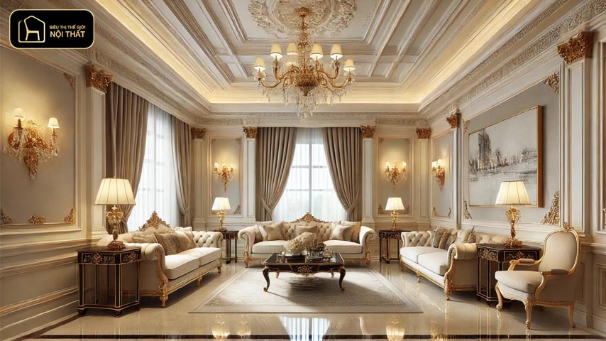 sơn phào chỉ trần nhà