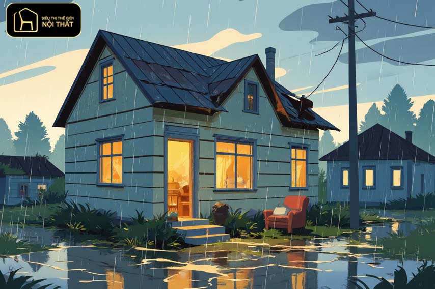 Biến đổi khí hậu thách thức nội thất và xây dựng