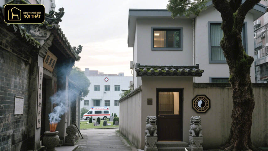 Kiểu nhà phạm phong thủy