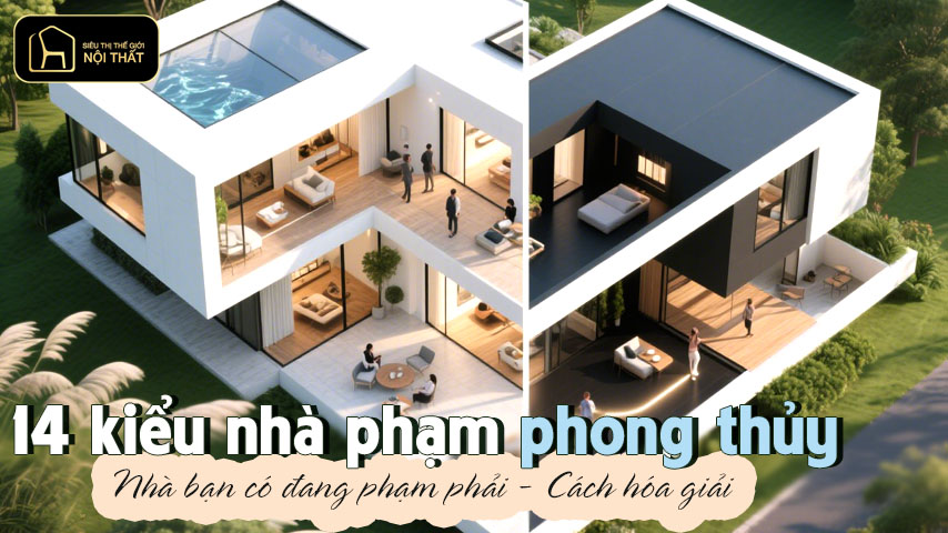 Kiểu nhà phạm phong thủy