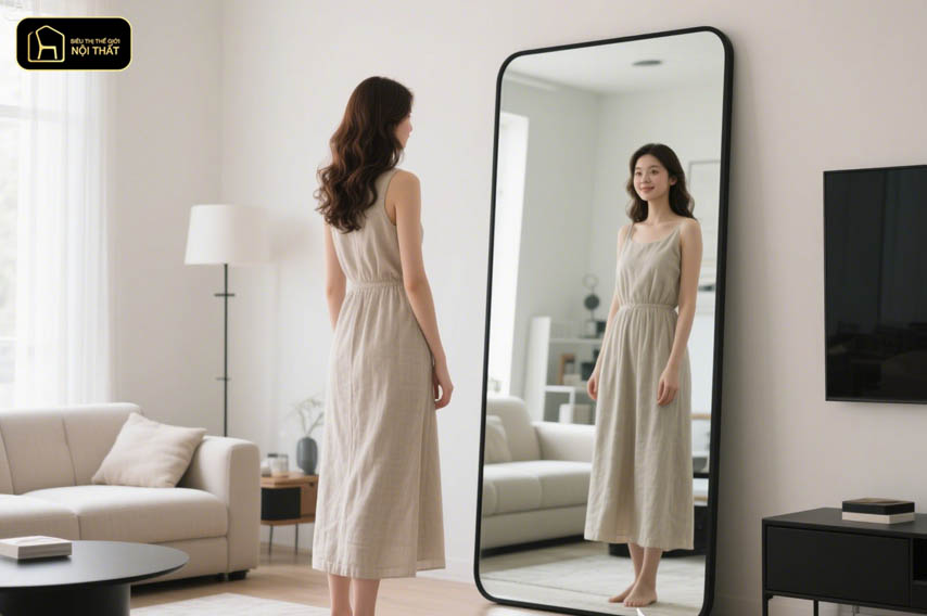 5 Vị trí không nên treo gương