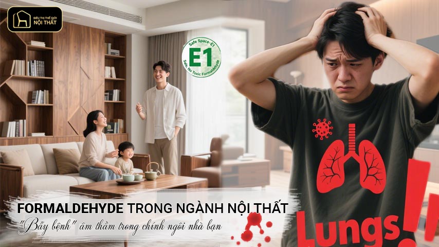 Formaldehyde trong ngành nội thất