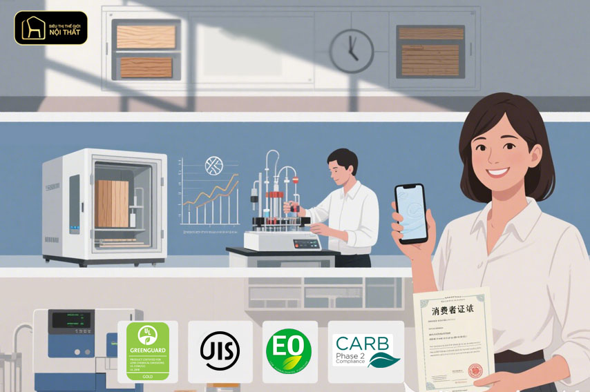 Formaldehyde trong ngành nội thất