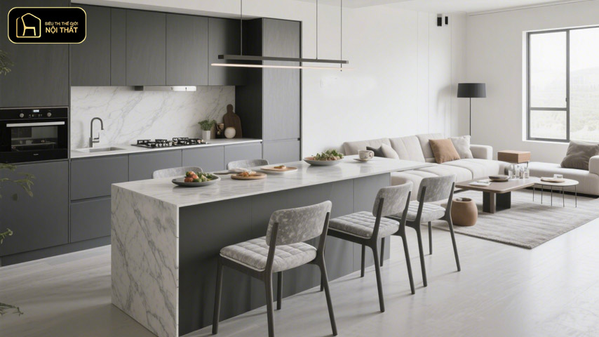 Thiết kế nội thất cho gia đình 3 thế hệ