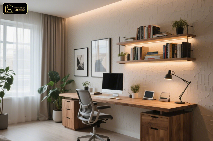background bàn làm việc