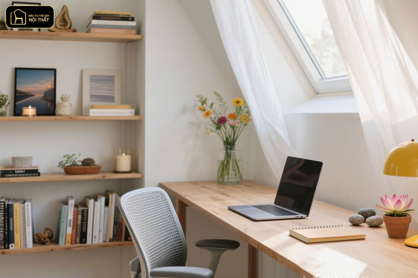 background bàn làm việc
