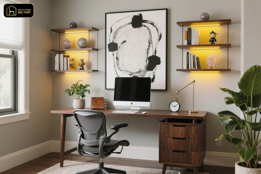 background bàn làm việc