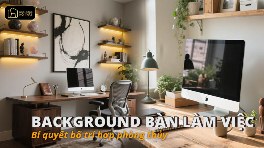 background bàn làm việc