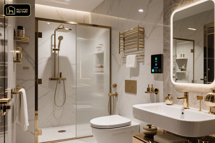 Mua lẻ thiết bị vệ sinh theo từng món tối ưu ngân sách