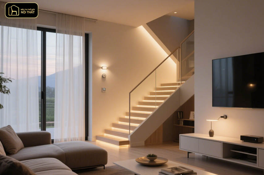Sử dụng đèn trang trí nội thất